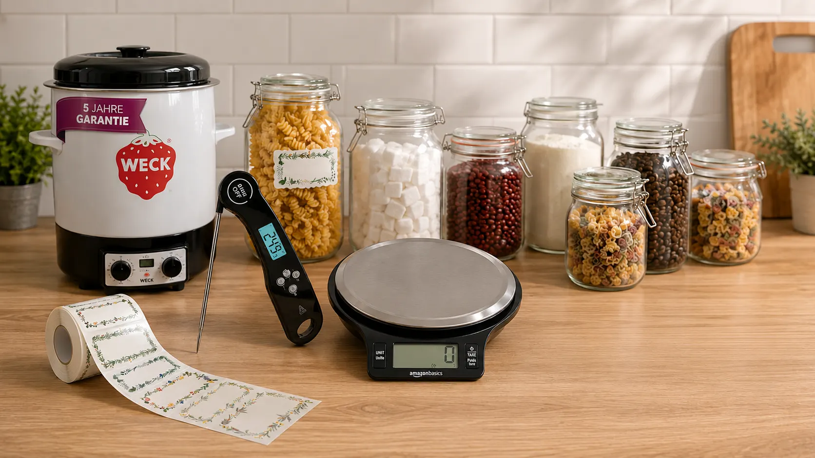 Kit para hacer conservas caseras seguras