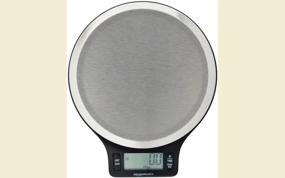 Báscula de cocina digital Amazon Basics