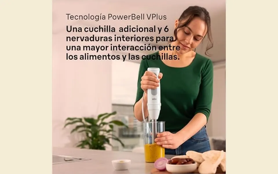 Batidora de mano Braun MultiQuick 5, accesorios