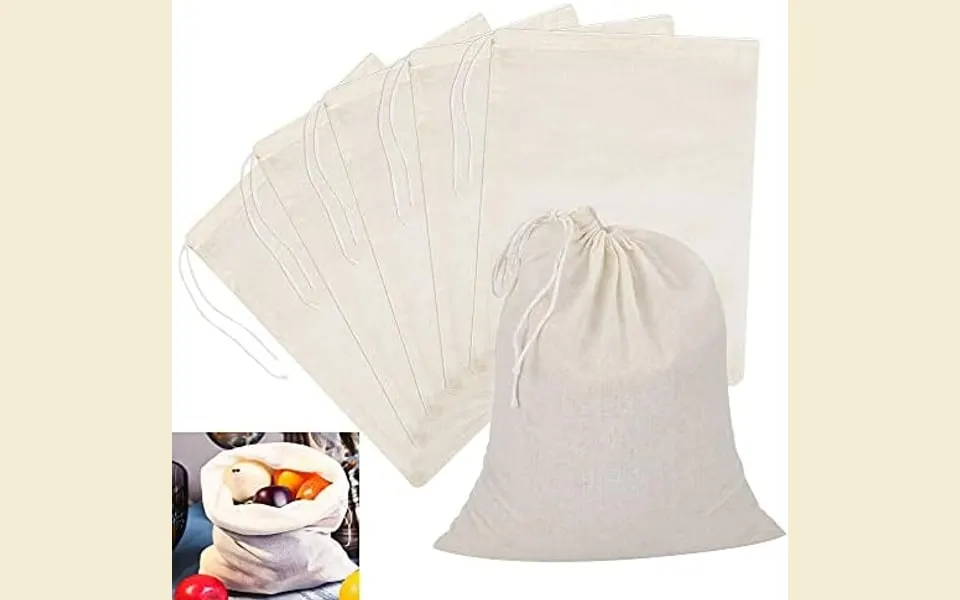 Bolsas de muselina para leches vegetales