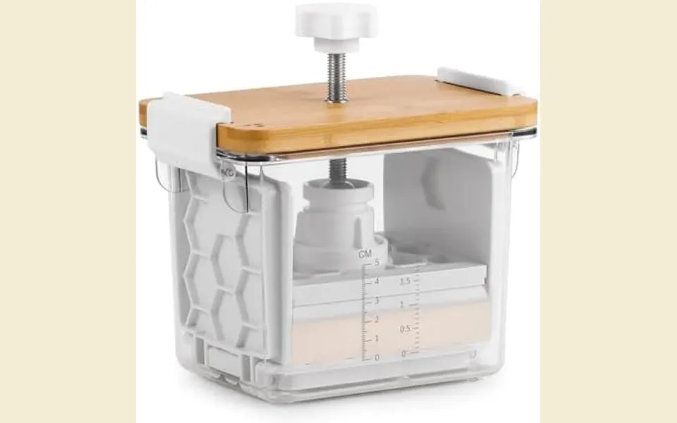 Prensa para tofu casero de acero inoxidable