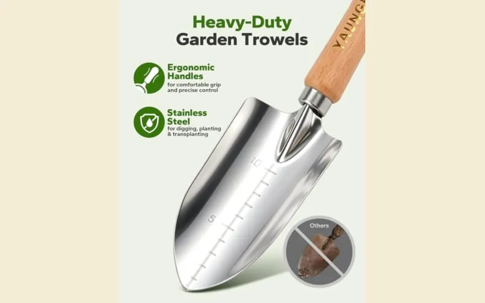 Set de herramientas de jardinería en su bolsa